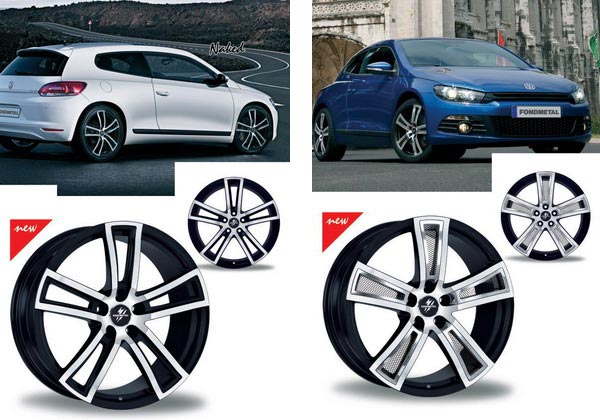 cerchi in lega fondmetal vw sirocco