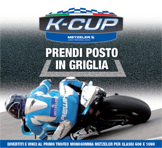 Trofeo K-Cup Metzeler, si parte l'11 Aprile a Misano; ancora aperte le iscrizioni 1
