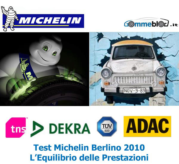 Test Pneumatici Michelin 2010 presso il Centro ADAC di Berlino: Gommeblog.it parteciperà all'evento 1