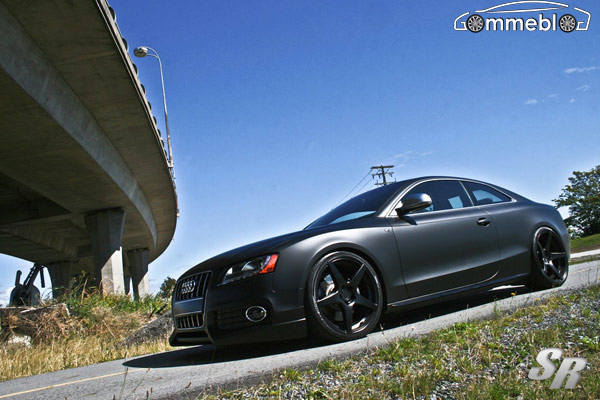 Audi S5 Tuning Cerchi da 20 e tinta Matte Black Gomme Blogit