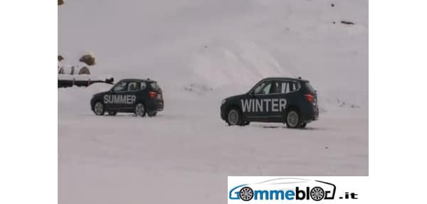 Nuova BMW X3: Test su neve con e senza pneumatici invernali 1