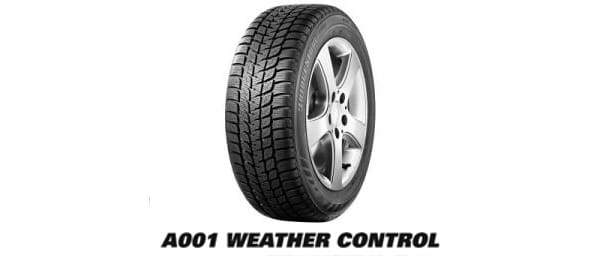 Bridgestone A001 Weather Control: pneumatici per inverni temperati e piovosi 1