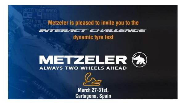 Test Pneumatici Metzeler Interact: sei pronto a partire per la Spagna !!?? 1