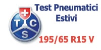 Test TCS Pneumatici estivi 2011: 195/65 R15 V