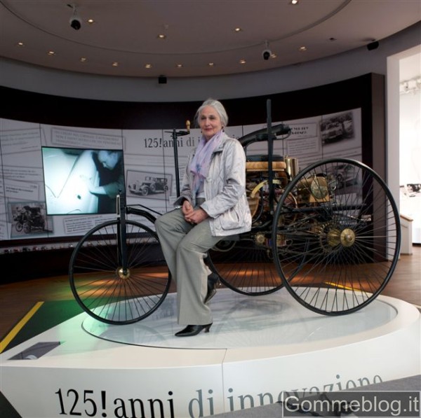 Jutta Benz e l’Ente Nazionale Germanico per i 125 anni dell’automobile 2