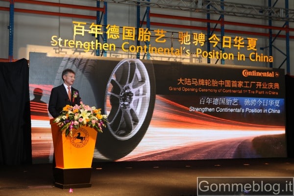Continental inaugura ufficialmente la sua prima fabbrica in Cina 1