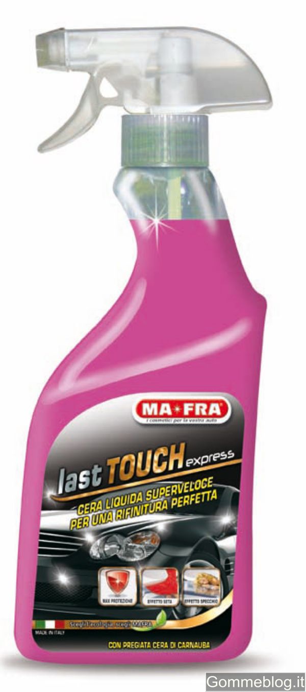 MA-FRA Last Touch Express: cera liquida che dona estrema lucentezza anche con la pioggia 1