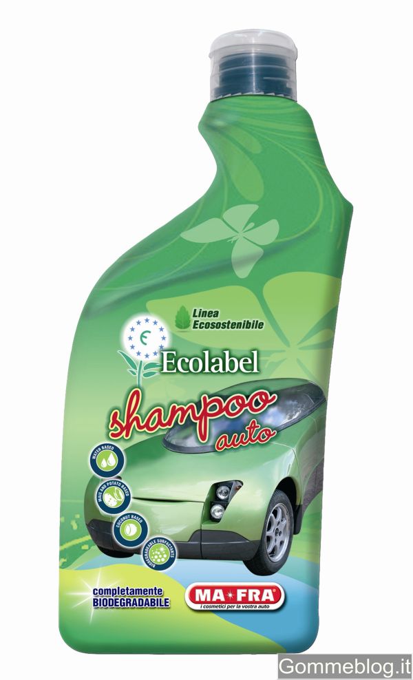 MA-FRA Shampoo auto Ecolabel: efficace detergente a base naturale 1