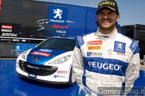 Rally Salento: Andreucci e la sua 207 gommata Pirelli puntano alla 5° vittoria 2
