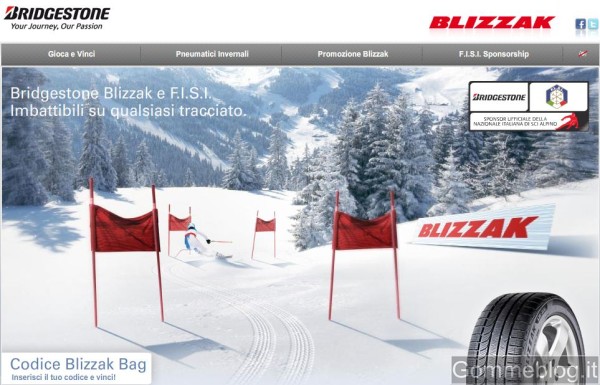 Vinci con Bridgestone ed i pneumatici invernali Blizzak: nuovo concorso online 1