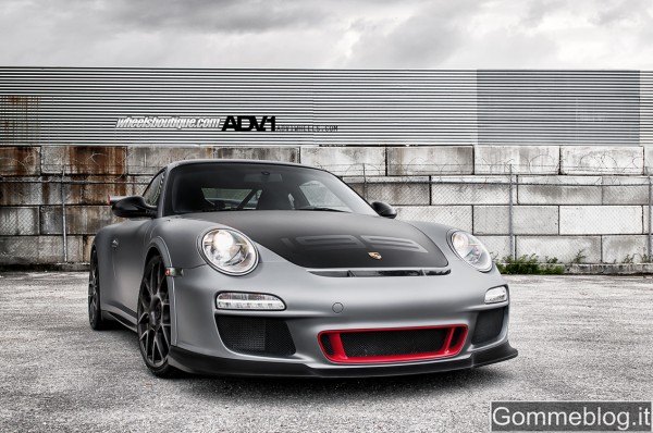 SEMA Show 2011: pneumatici Pirelli per la Porsche 997 GT3 RS ADV.1 Wheels 2