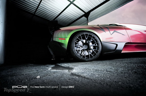 Lamborghini Murcielago LP670-4 SV: opera d’arte su 4 ruote by Pur Wheels 2