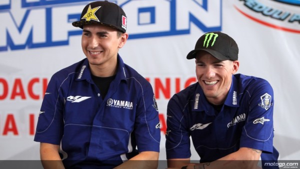 Jorge Lorenzo e Ben Spies danno Lezioni di MotoGP 1