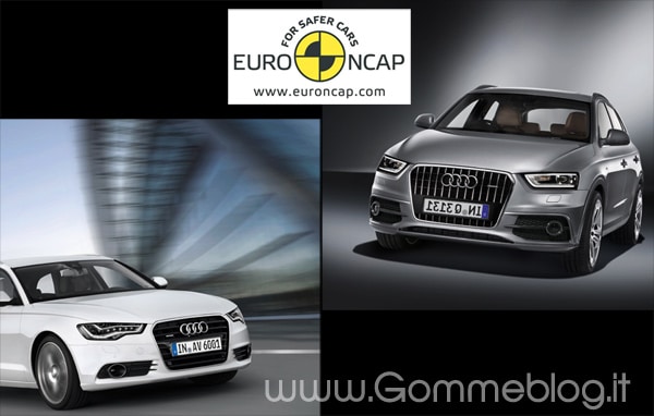 Audi A6 e Audi Q3: sicurezza a 5 stelle nei test EuroNCAP 1
