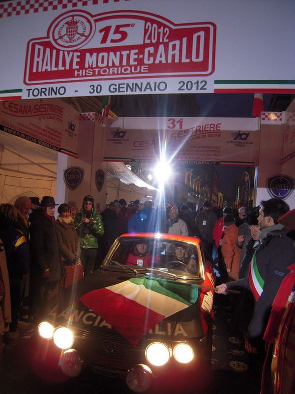 Lancia Fulvia 1600 HF al “Rallye Monte Carlo Historique” 1