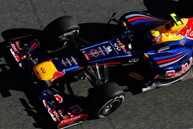Formula 1 2012: La nuova Red Bull RB8 va proprio forte. Lo dice Mark Webber 1