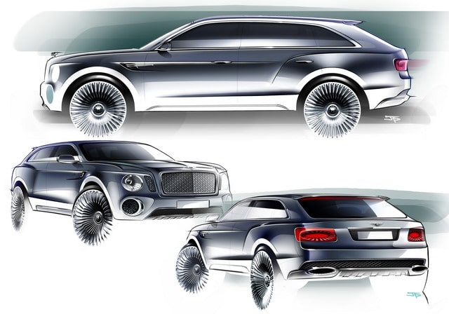 Bentley EXP 9 F: concept suv destinato ad esaltare lusso e prestazioni 2