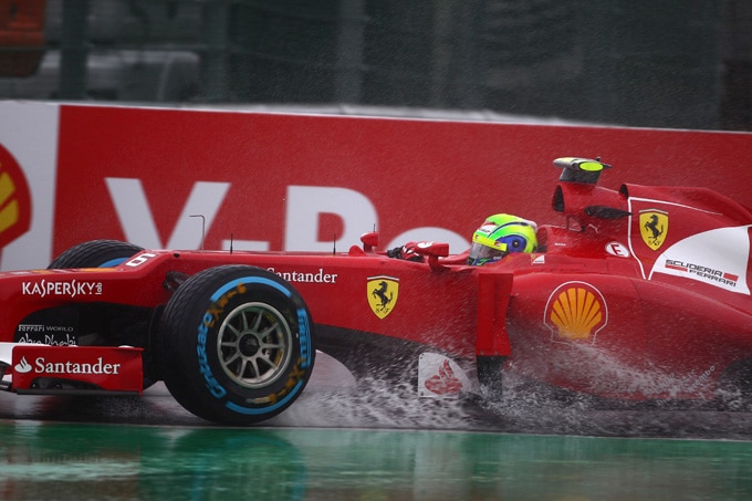 F1 Spa: Pneumatici da bagnato Pirelli Cinturato protagonisti delle prove libere 1