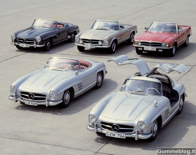 Mercedes-Benz SL: 60 anni sulle ‘Ali di Gabbiano’ 1
