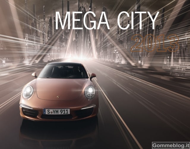 Porsche presenta il nuovo calendario Porsche "Mega City" 2