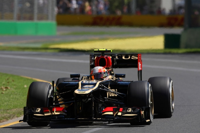 Lotus Grosjean Australia F1 2013