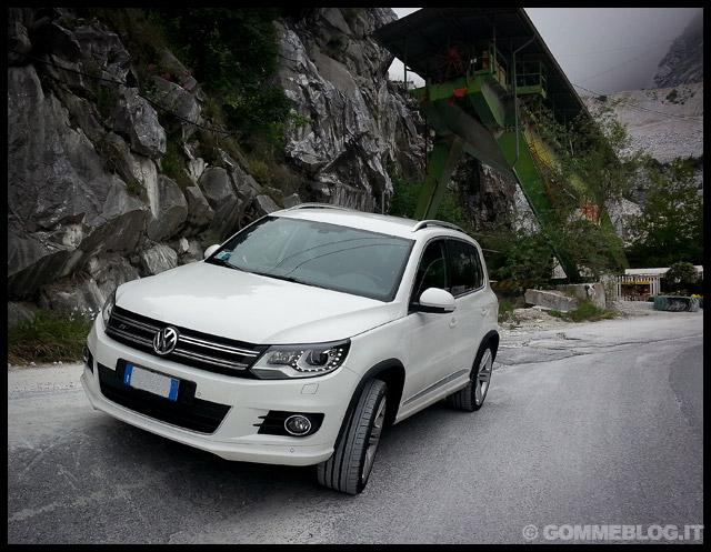 VW Tiguan R-Line Test Dunlop SportMaxx GT