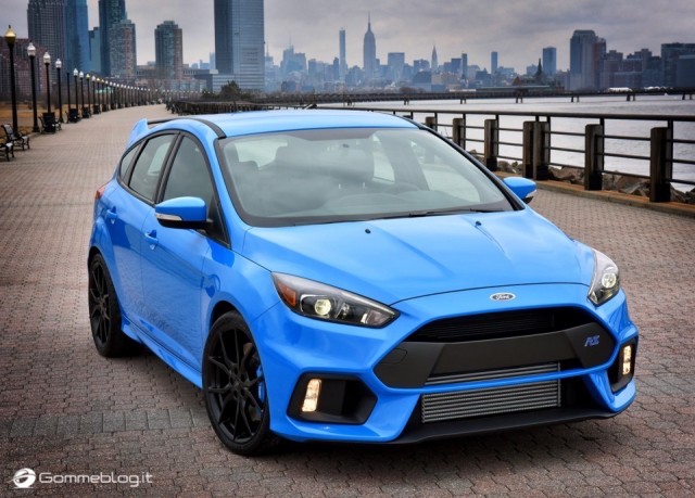 NEW YORK CITY, NY., April 2, 2015 -- The all-new 2016 Ford Focus RS stops by iconic New York City landmarks as it arrives on U.S. soil for the 2015 New York International Auto Show.