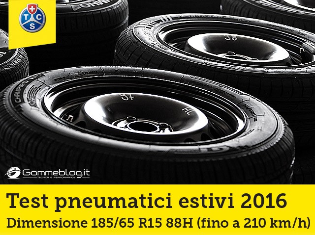 Gomme Auto TCS 2016 Test 185/65 R15