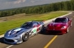 (L) 2013 SRT Viper GTS-R and (R) 2013 SRT Viper GTS