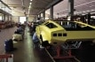 da archivio storico in diapositive acquistato tutti i diritti 2009 Foto Bengt Holm Neill Bruce 1990 Lamborghini Factory assembly shop Countaches