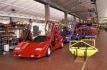 da archivio storico in diapositive acquistato tutti i diritti 2009 Foto Bengt Holm Neill Bruce 1990 Lamborghini Factory assembly shop the last Countaches