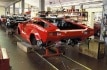 da archivio storico in diapositive acquistato tutti i diritti 2009 Foto Bengt Holm Neill Bruce 1990 Lamborghini Factory assembly shop Countach 25 years Anniversary model