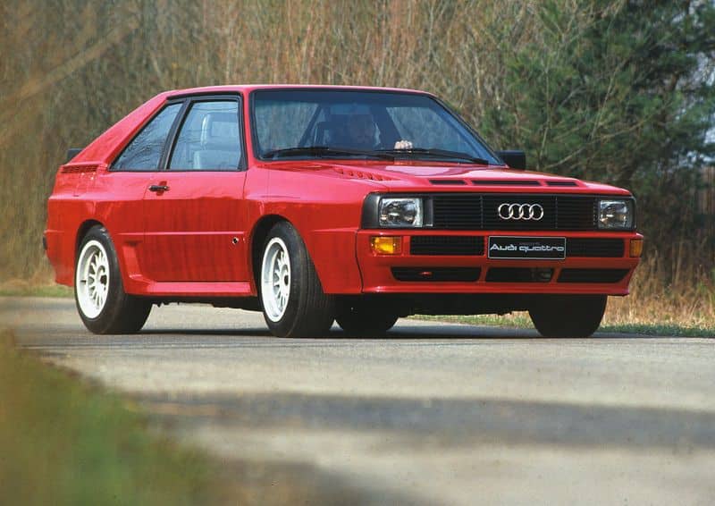 Audi quattro (Audi Urquattro): la Prima "quattro" 7