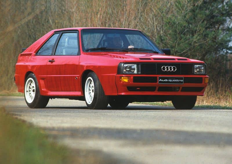 Audi quattro (Audi Urquattro): la Prima "quattro" 54