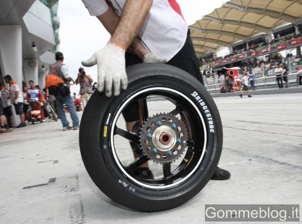 Pneumatici Bridgestone per il Gran Premio della Repubblica Ceca MotoGP 2011 2