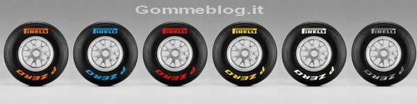 Pneumatici Pirelli F1: 6 diversi colori per 6 differenti tipi di gomma 2