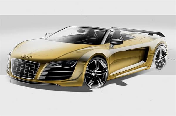 Audi R8 GT Spyder: 560 CV a cielo aperto