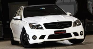 Romeo Ferraris Mercedes C63 AMG White Storm 01