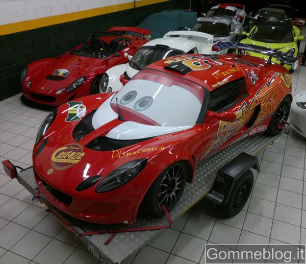 Lotus Cup e Saetta McQueen: grande esibizione per la prima italiana di Cars 2 2