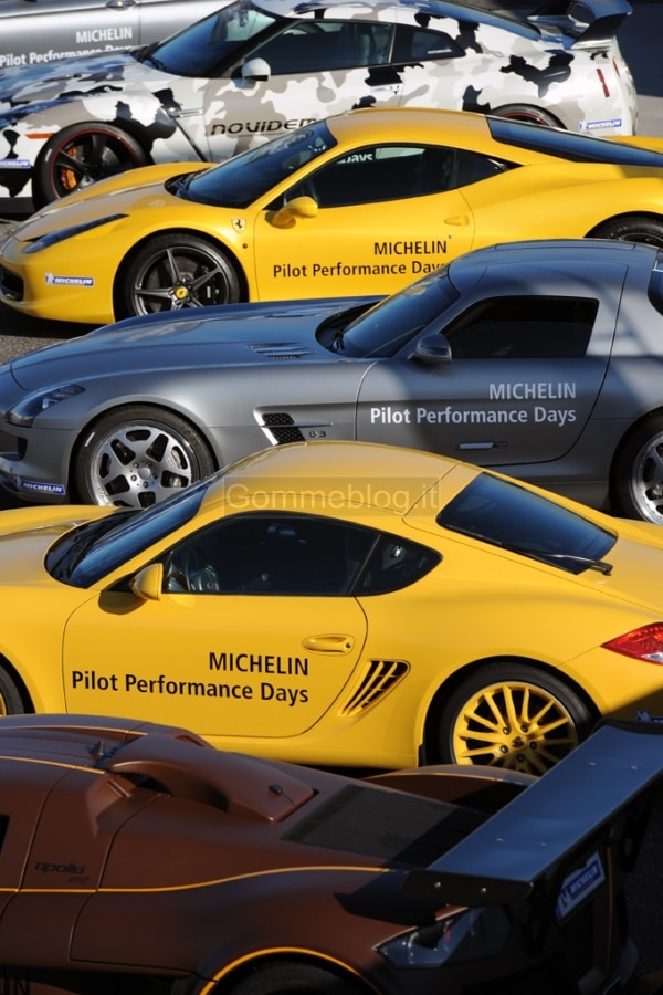Supercar in pista per i Michelin Pilot Performance Days 2