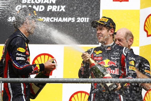 Pirelli F1: Vettel continua la sua leadership in Belgio 13