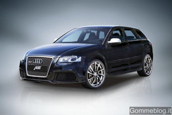 Audi RS3 Tuning ABT: 470 CV e pneumatici 255/30 R19