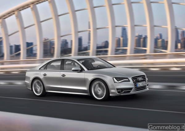 Audi S8: una dieta le ha regalato 70 CV e consumi minori