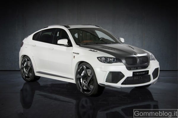 BMW X6 M Mansory: con 670 CV tocca i 100 Km/h in 4.2 secondi
