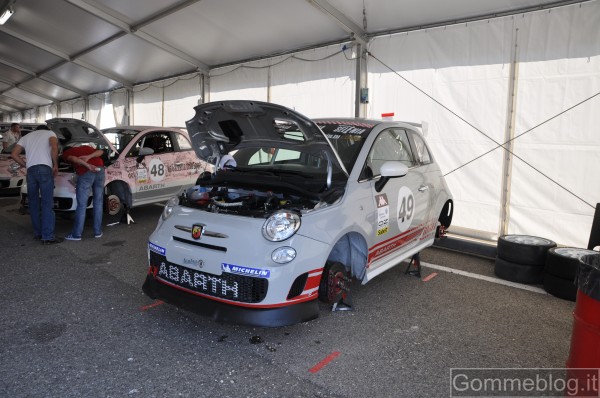 Trofeo Abarth 500 Selenia Europe e Selenia Italia: al Mugello vincono Baldan e Campani