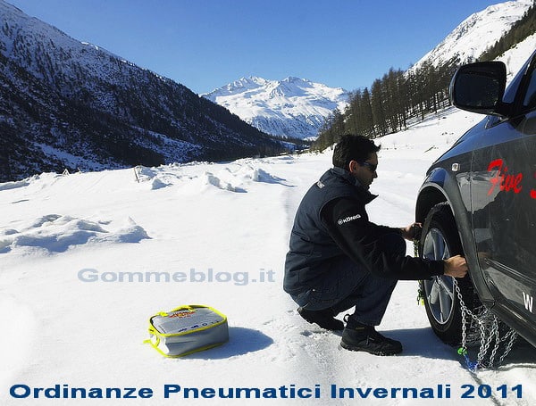 Ordinanze pneumatici invernali 2011: Tutte le Regioni 8