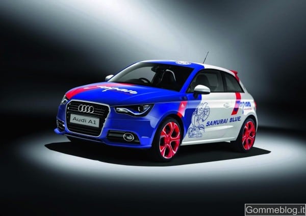 Audi A1 Samurai Blue, pezzo unico per i campioni di Zac 6