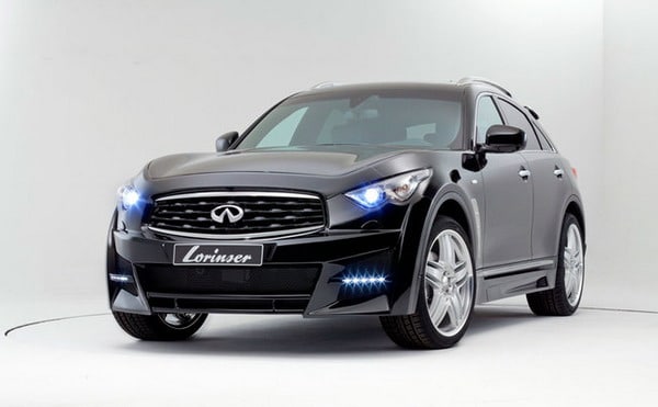 Infiniti FX Tuning Lorinser: cerchi in lega SUV da 22 e look sport 3