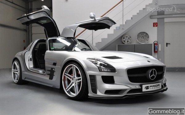 2012 Mercedes SLS AMG by Prior Design