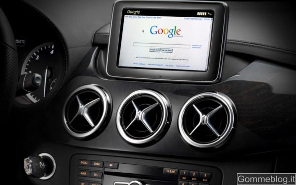 Mercedes e Google: il “cloud” sbarca sulle auto della stella